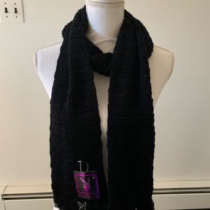 Playboy Knit Scarf Y2K New with tags